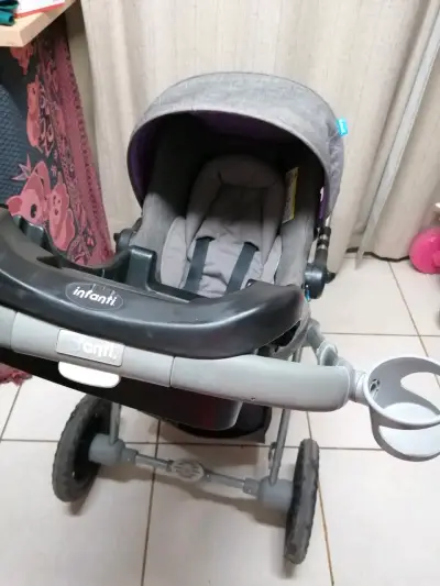 Coche de bebé Infanti Epic 3G gris - miniatura 5