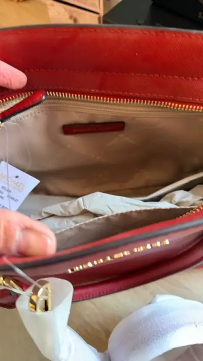 Bolso Michael Kors rojo elegante - miniatura 2