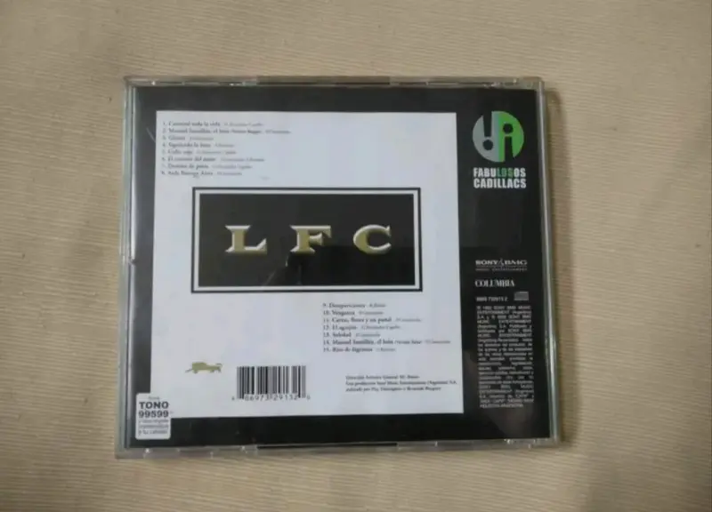 Rock argentino.CD El León, Los Fabulosos Cadillacs - 3