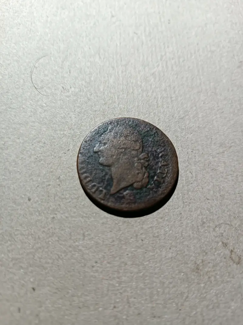 Moneda antigua año 1786 de colección Francesa - 1