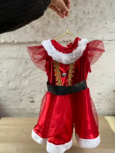 Disfraz de Navidad para niña - miniatura 1