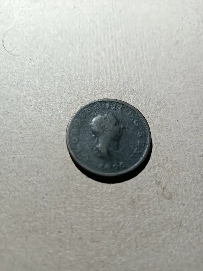Moneda Antigua de Colección 1806 britanica - 1