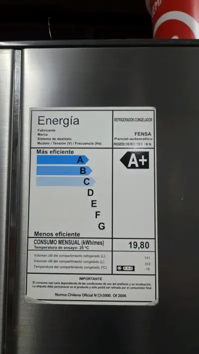 Refrigerador Fenza Progress 3100 inox - miniatura 3
