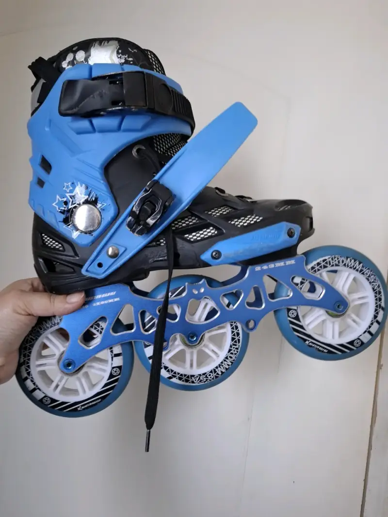 Patines en línea azules para niño 34 - 2