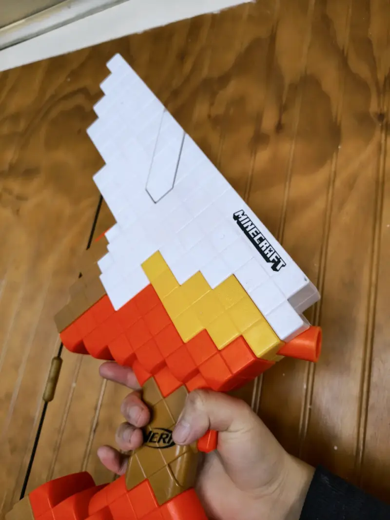 Arco de juguete Minecraft Nerf motorizado - 2