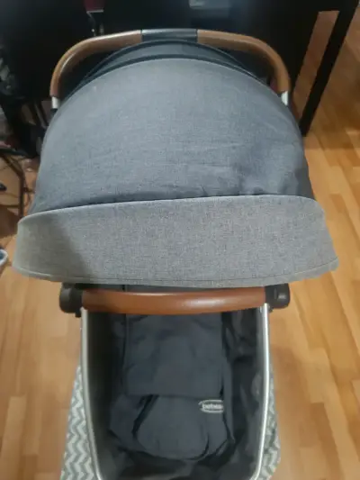 Coche de bebé Bebesit 360 Deluxe gris - miniatura 3