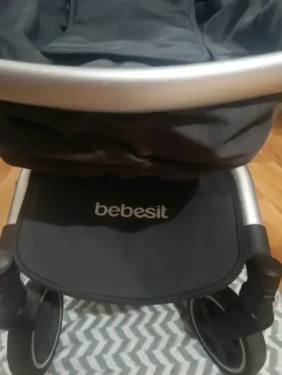 Coche de bebé Bebesit 360 Deluxe gris - miniatura 5