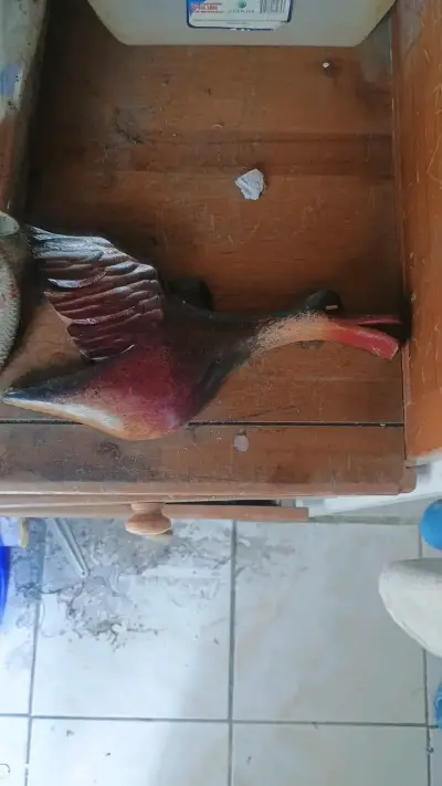 Decoración de pared de aves en madera - miniatura 3