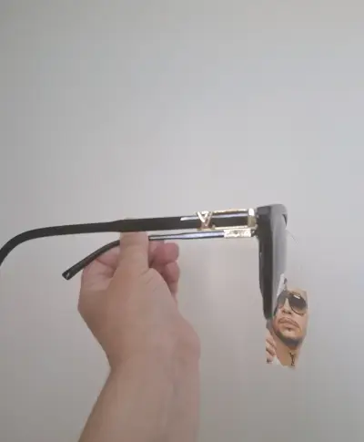 Gafas de Sol estilo Louis Vuitton Negras - miniatura 2