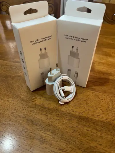 Cargador Carga rapida 35W con Cable Lightning - miniatura 1