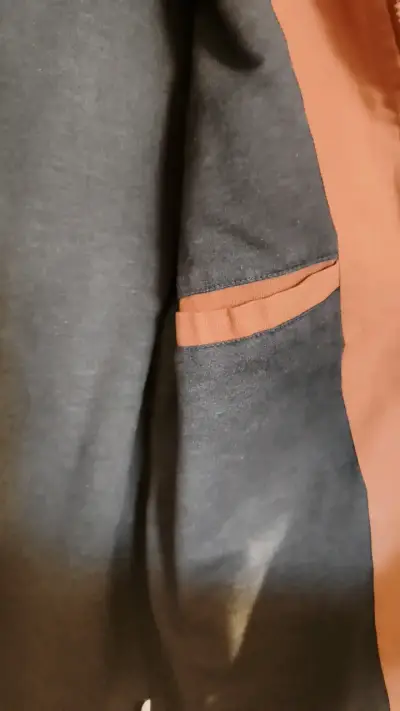 Chaqueta con capucha color marrón Pride Apparel - miniatura 3
