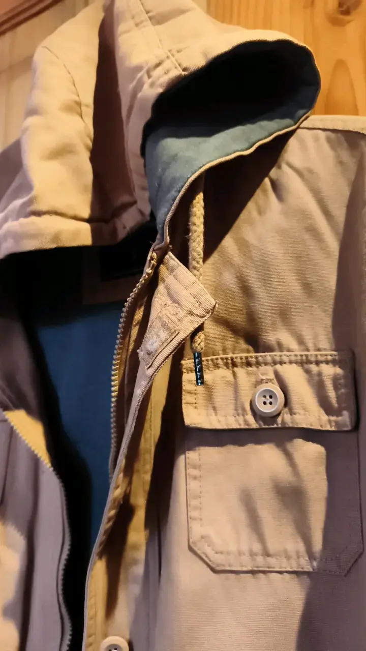Chaqueta con capucha color marrón Pride Apparel - 4