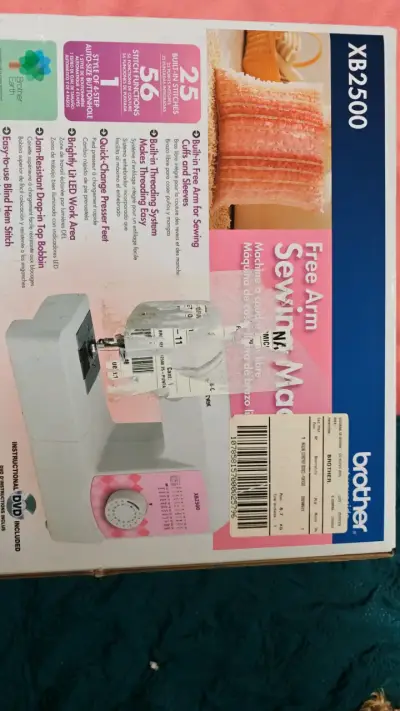 Máquina de Coser Brother XB2500 con 25 Puntadas - miniatura 1