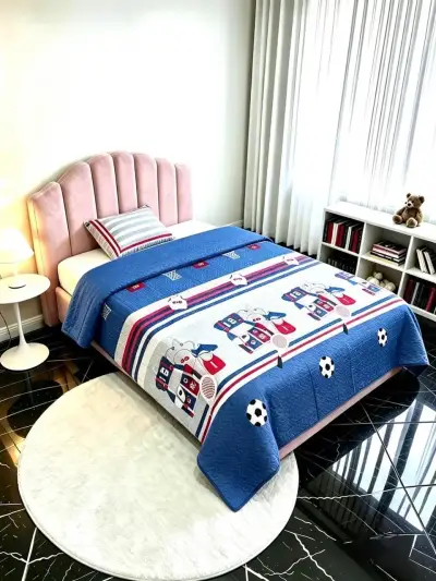 Set de Ropa de Cama Infantil con Diseño de Dinosaurios - miniatura 2
