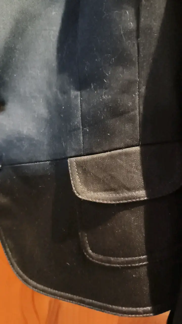Blazer azúl para mujer Tahari con forro estampado - 3