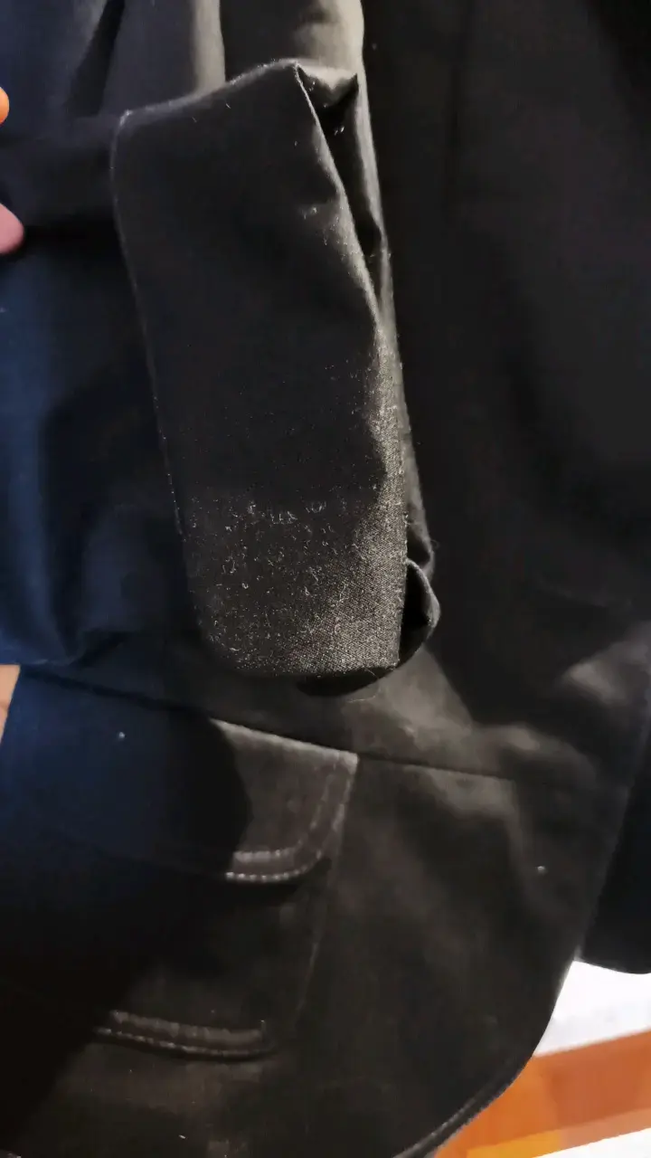 Blazer azúl para mujer Tahari con forro estampado - 4