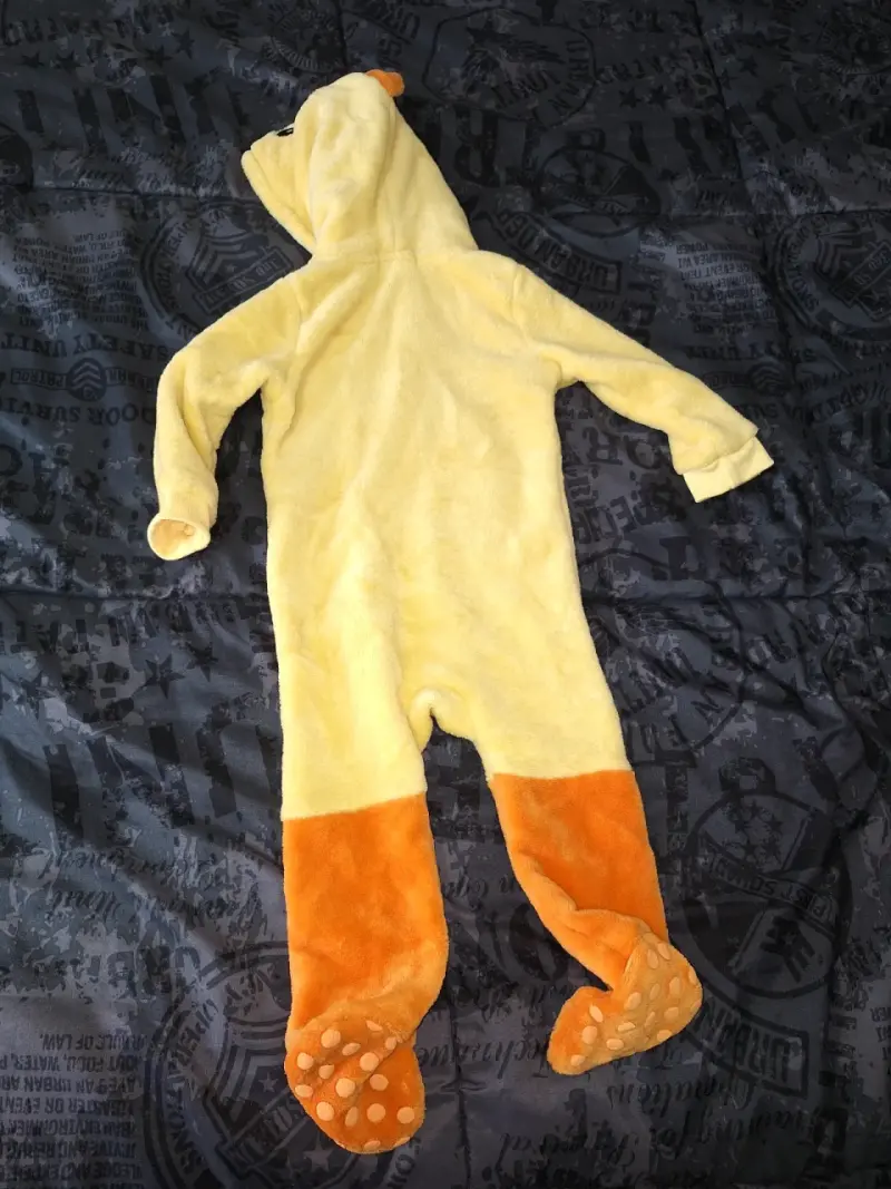 Disfraz de pollo para bebé con capucha - 5