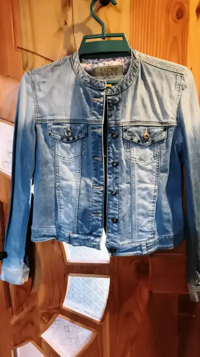 Chaqueta de mezclilla Tacks Wear para mujer - miniatura 1