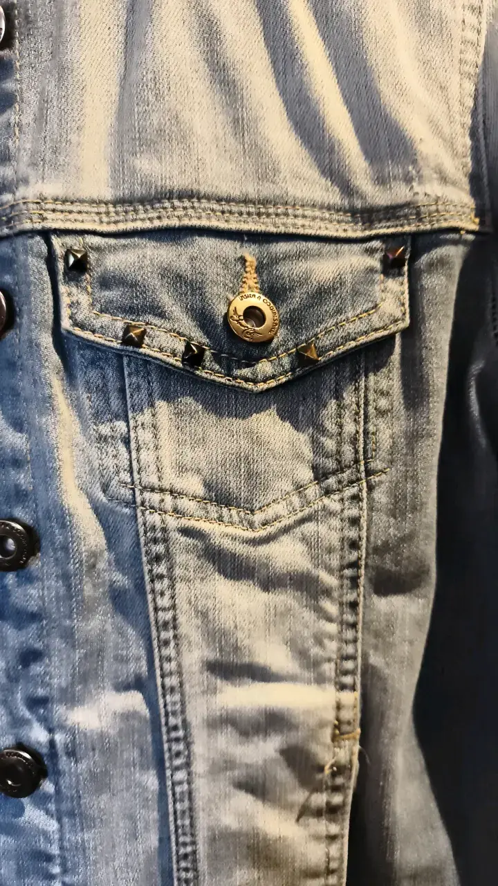 Chaqueta de mezclilla Tacks Wear para mujer - 3