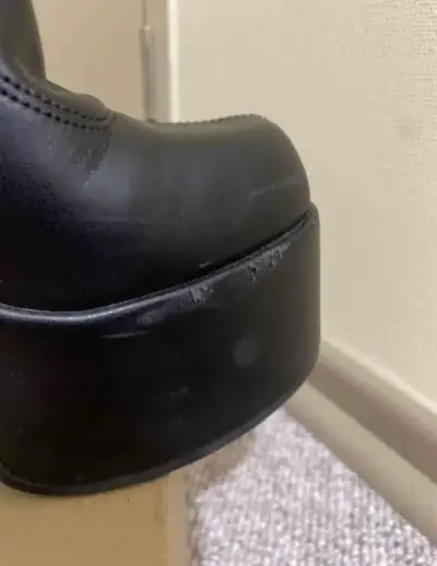 Botines de plataforma negros C/Moran Vegan - miniatura 4