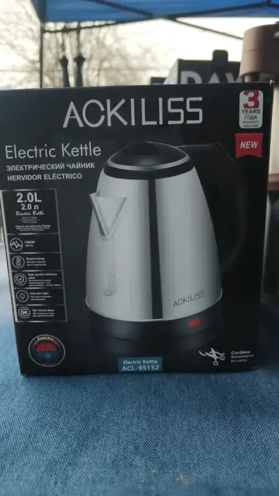 Hervidor Eléctrico Inoxidable Ackiliss 2L - miniatura 2