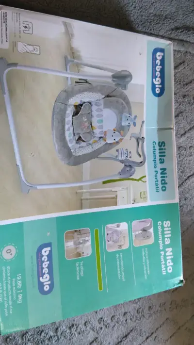 Silla Nido Columpio Portátil Bebeglo - miniatura 1