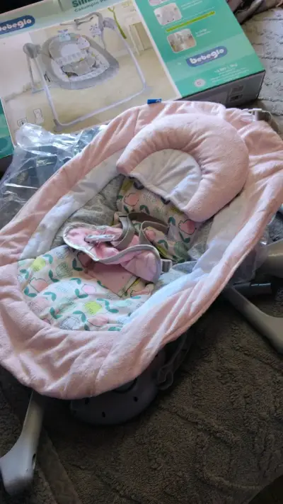 Silla Nido Columpio Portátil Bebeglo - miniatura 4