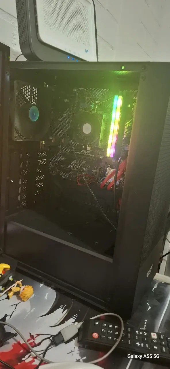 motherboard ASUS Prime A520M-K con AMD ryzen 3000G - 5
