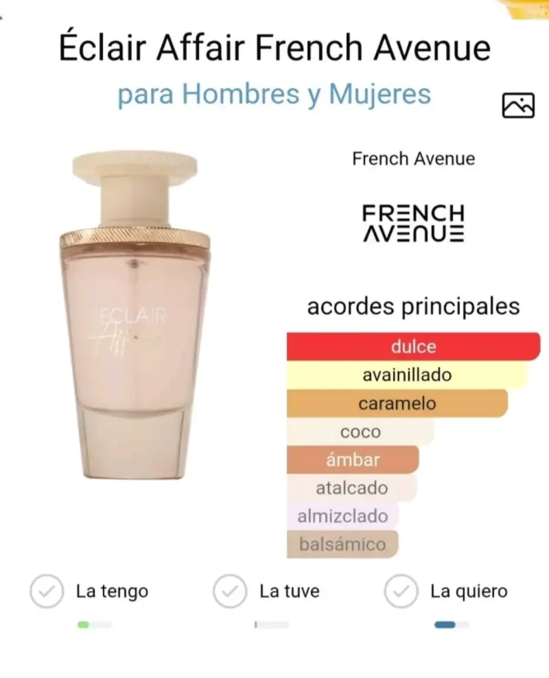 Perfume Éclair Affair French Avenue 100ml - 4