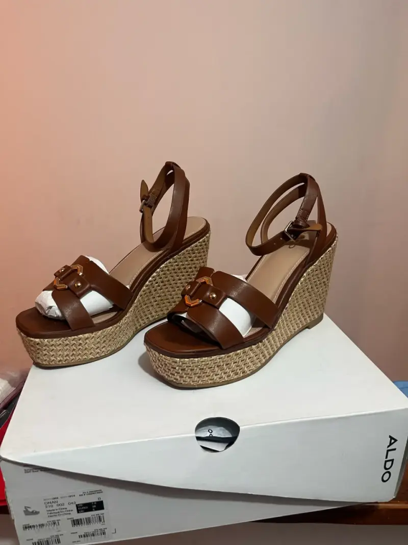 Sandalias Aldo con plataforma tejida - 2