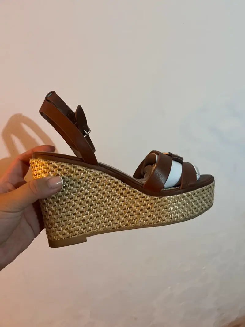 Sandalias Aldo con plataforma tejida - 3