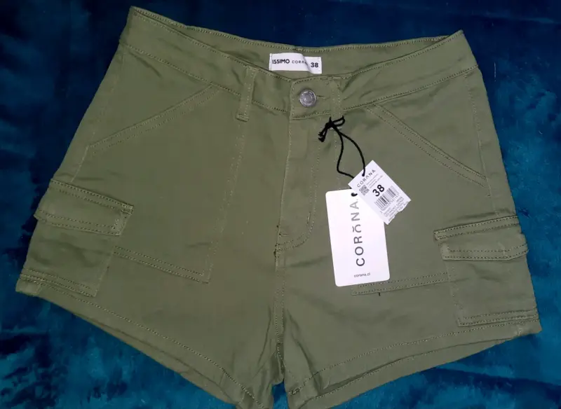 Shorts verdes de mujer talla 38 Corona Issimo