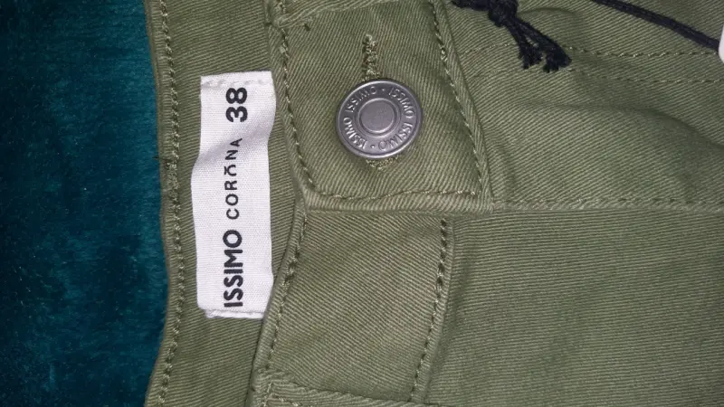 Shorts verdes de mujer talla 38 Corona Issimo - 3