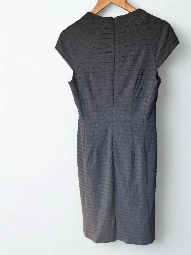Vestido gris Laura Ashley - 2