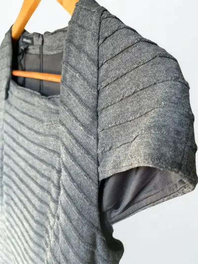 Vestido gris Laura Ashley - miniatura 4