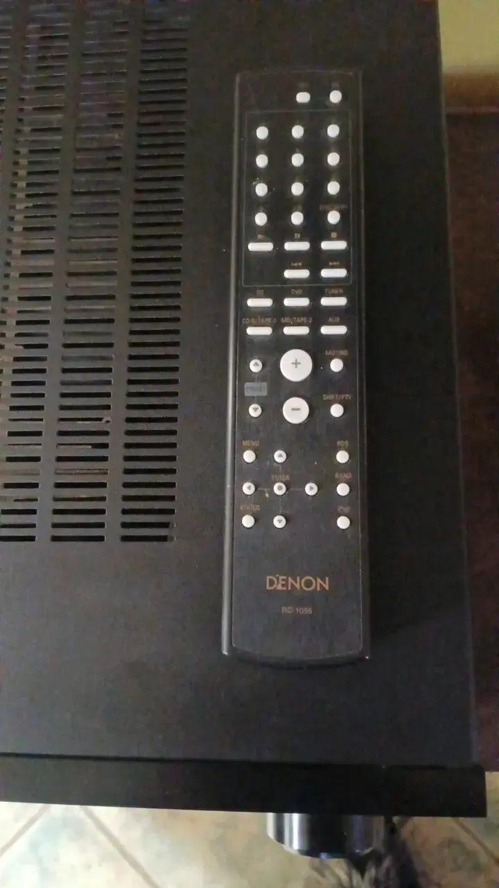 Receptor estéreo Denon DRA-500AE con control remoto - 4