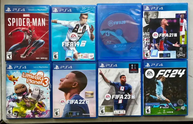 Colección de juegos PS4: FIFA, Spider-Man y más