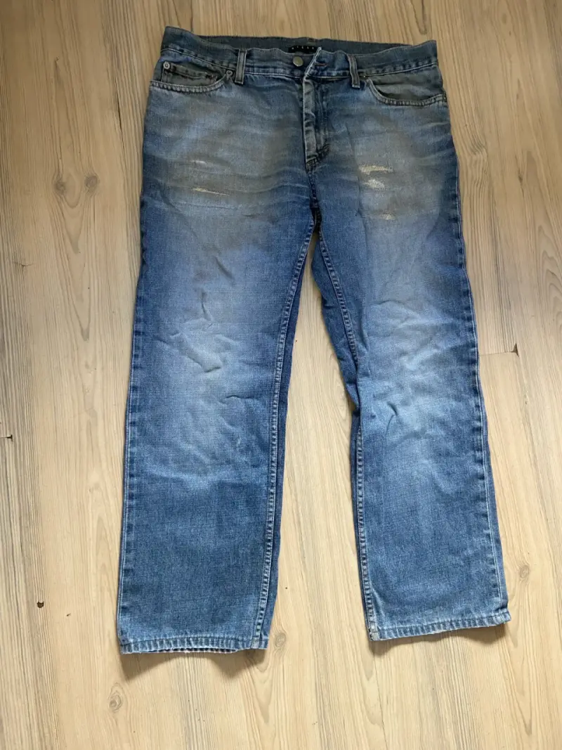 Jeans de mezclilla azul Sisley - 2