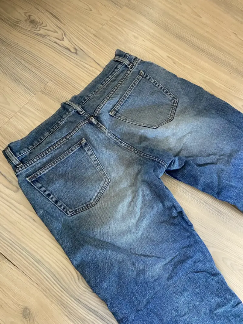 Jeans de mezclilla azul Sisley - 3