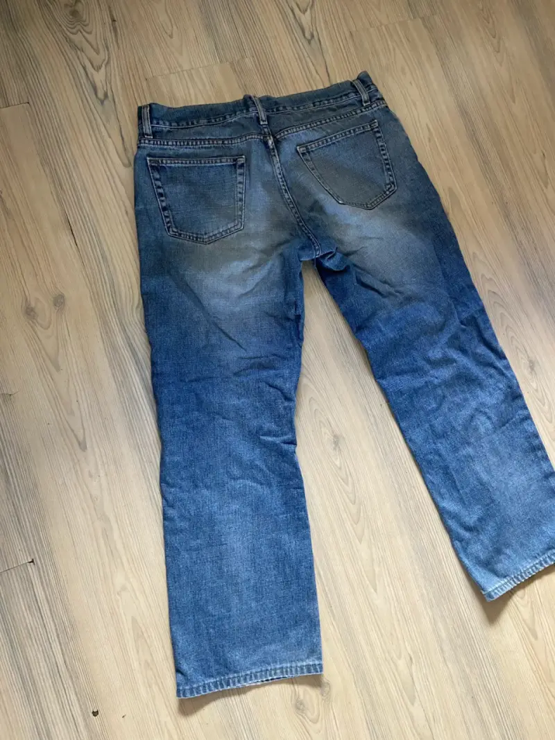 Jeans de mezclilla azul Sisley - 4