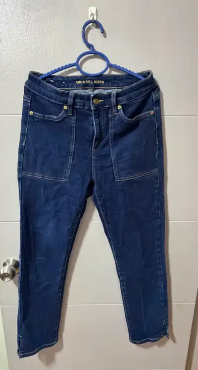 Jeans Michael Kors azul oscuro para mujer - miniatura 1