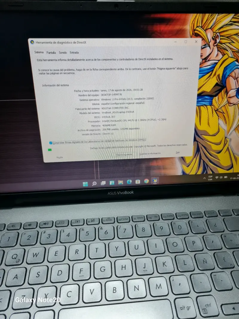 Laptop ASUS VivoBook lista para usar - 3