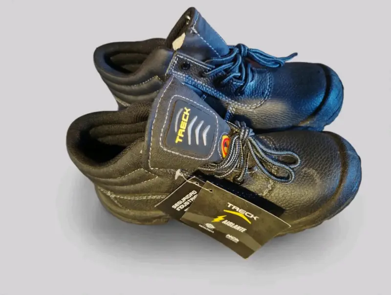 Zapatos de seguridad negros Treck con puntera reforzada - 2