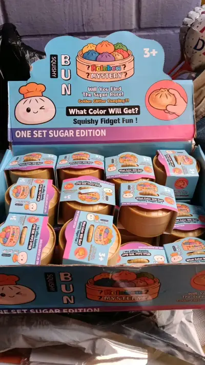 Juguete Squishy Bun Sugar Edition para Niños - miniatura 1