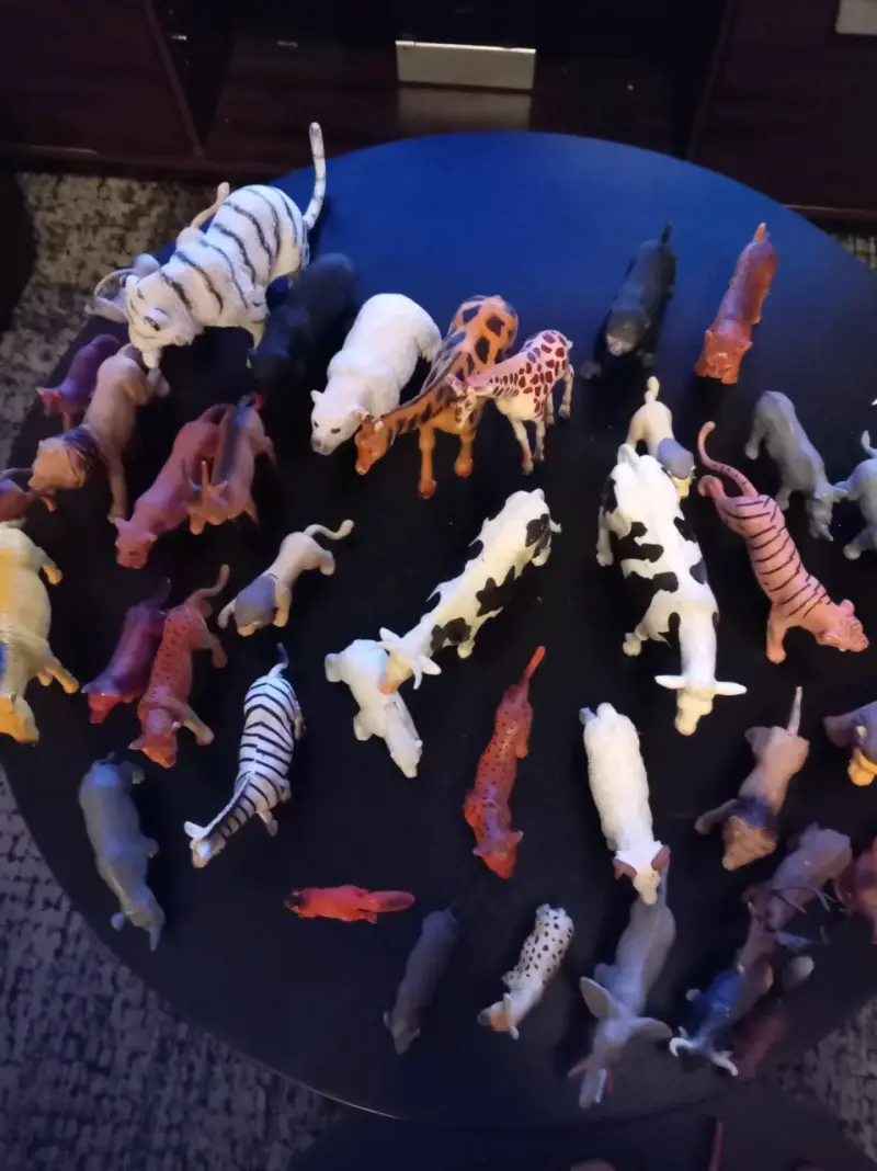 Set de Figuras de Animales de Plástico - 3