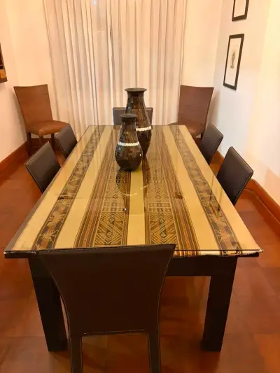 Comedor 6 sillas extensible y complementos - miniatura 5