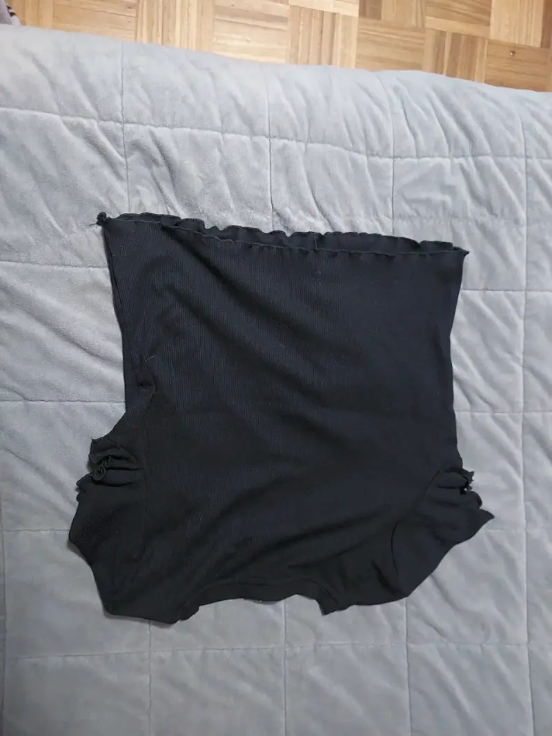 Polera negra con estampado 'J'adore French Boys' - 3