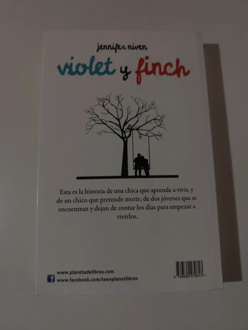 Libro 'Violet y Finch' de Jennifer Niven - 3