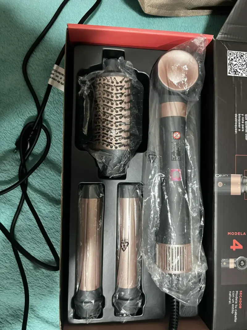 Set de estilizador de cabello Gama Uniq 4 en 1 - 2