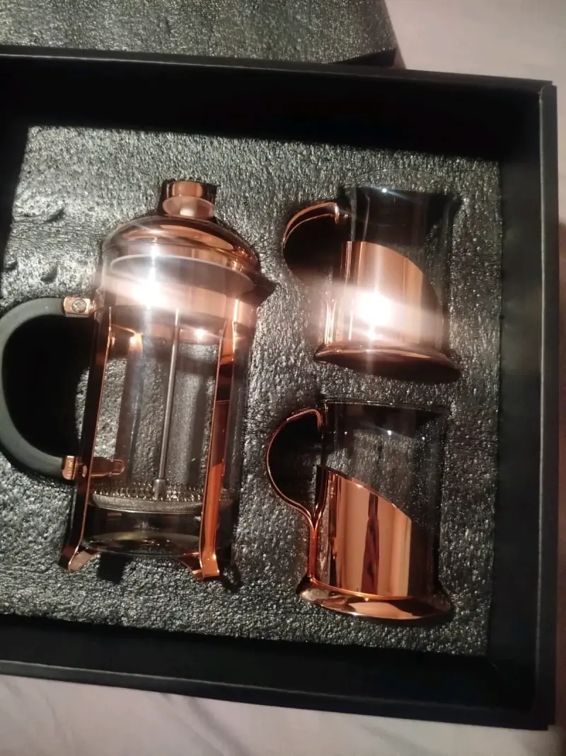 Set de copas de vino cobre Kusasa Design - 3